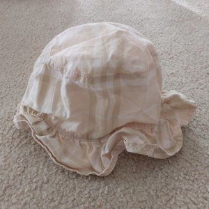 Burberry Pink Infant Vintage Check Bucket Hat